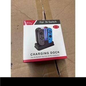 Controller Charger for Nintendo Switch, 4 in 1 Charging Dock Station